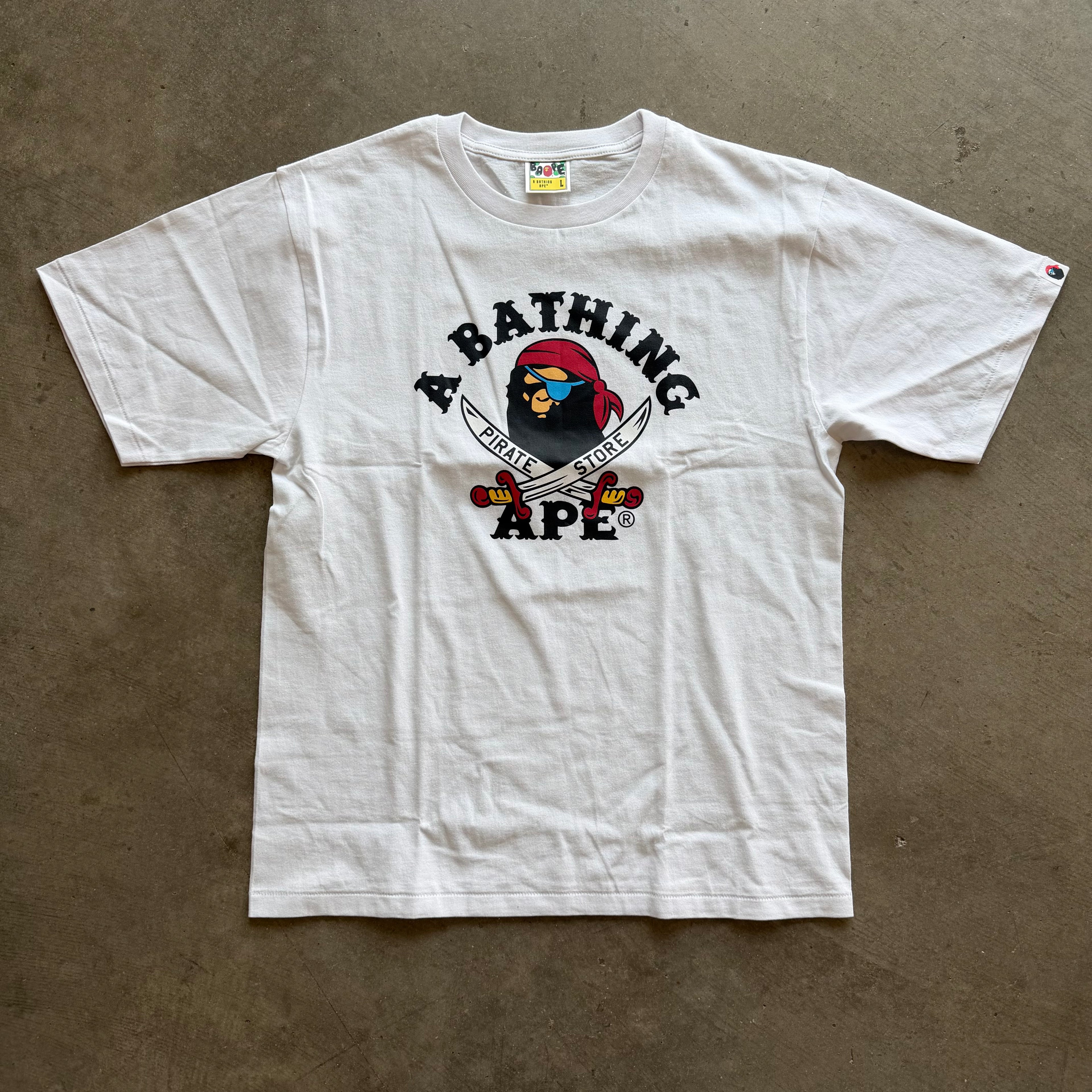 L Bape Pirate APE Tee