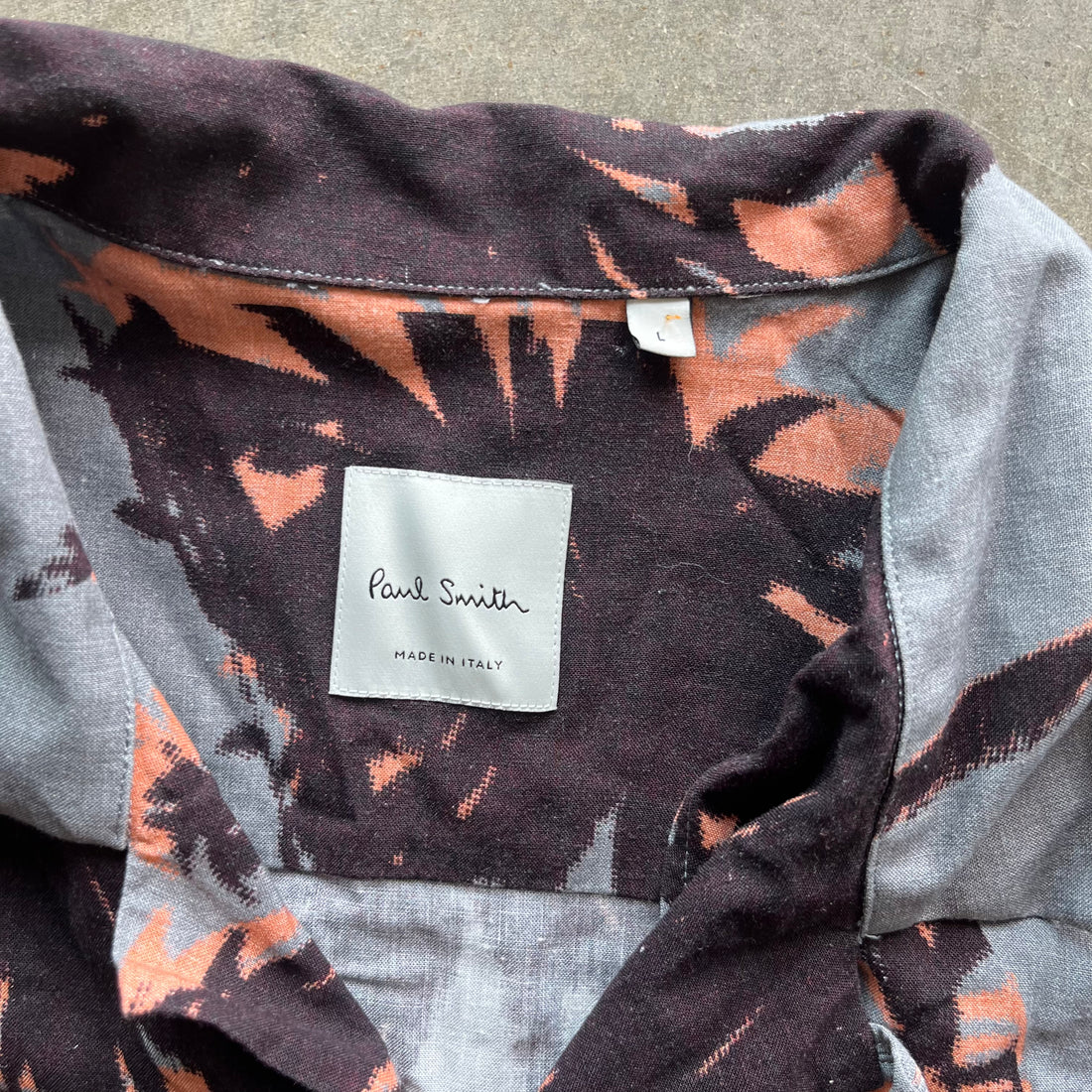 L Paul Smith Button Up Tee