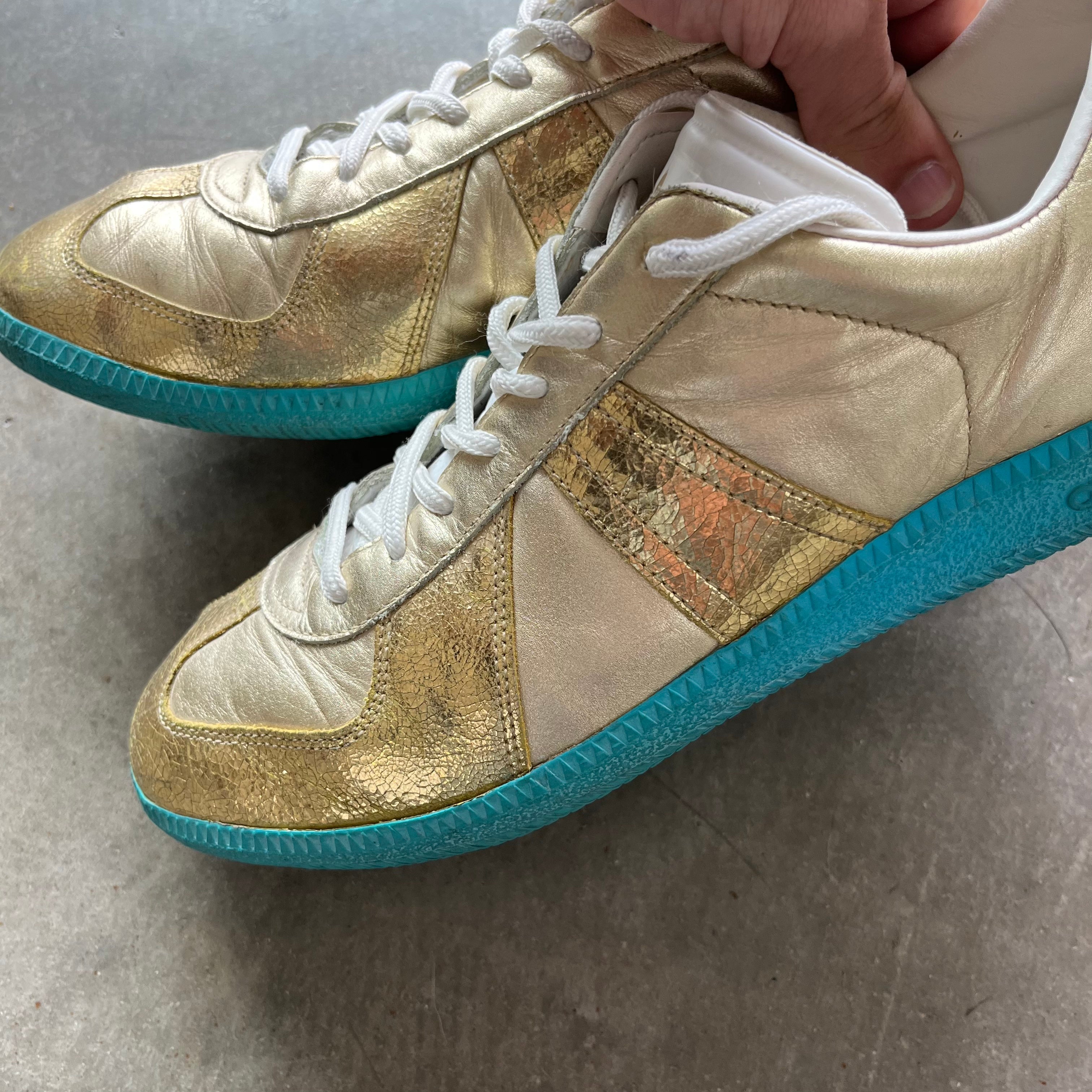 10.5 Used Adidas x Mischief BW Army Trainers