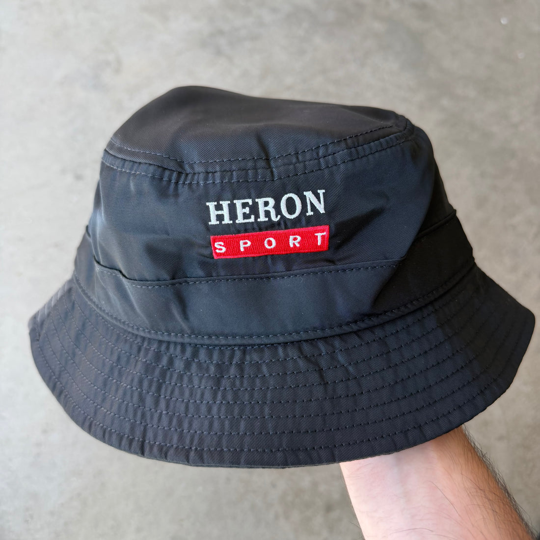 Heron Preston Sport Bucket Hat Black