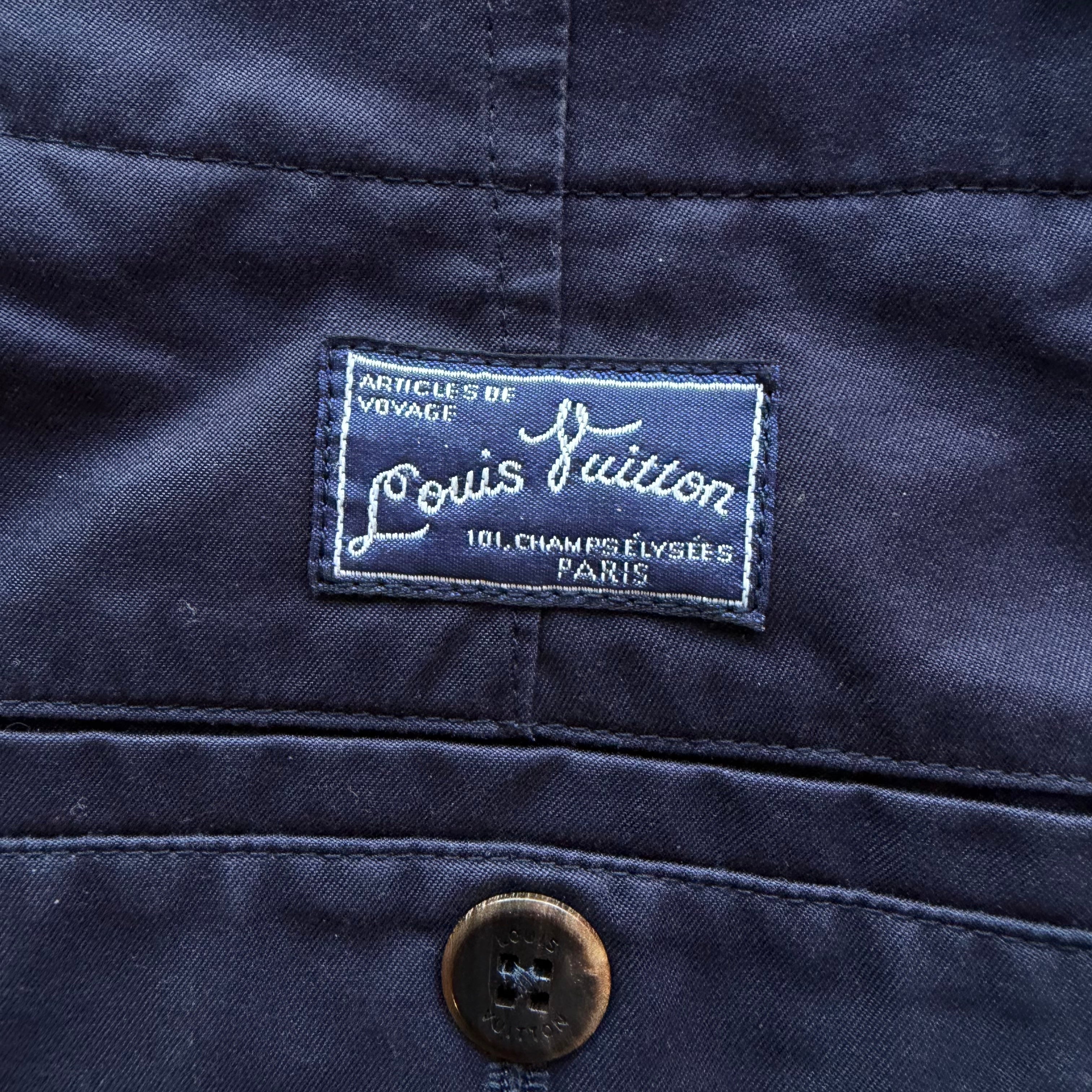 32x30 Navy Louis Vuitton Dress Pants