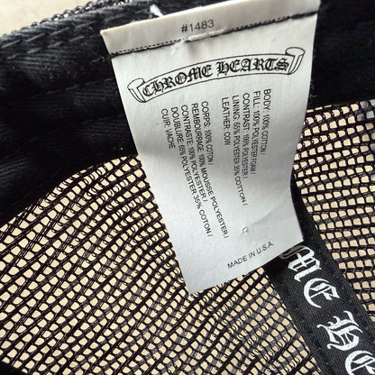 Chrome Hearts Camo Triple Cross Patch Trucker Hat