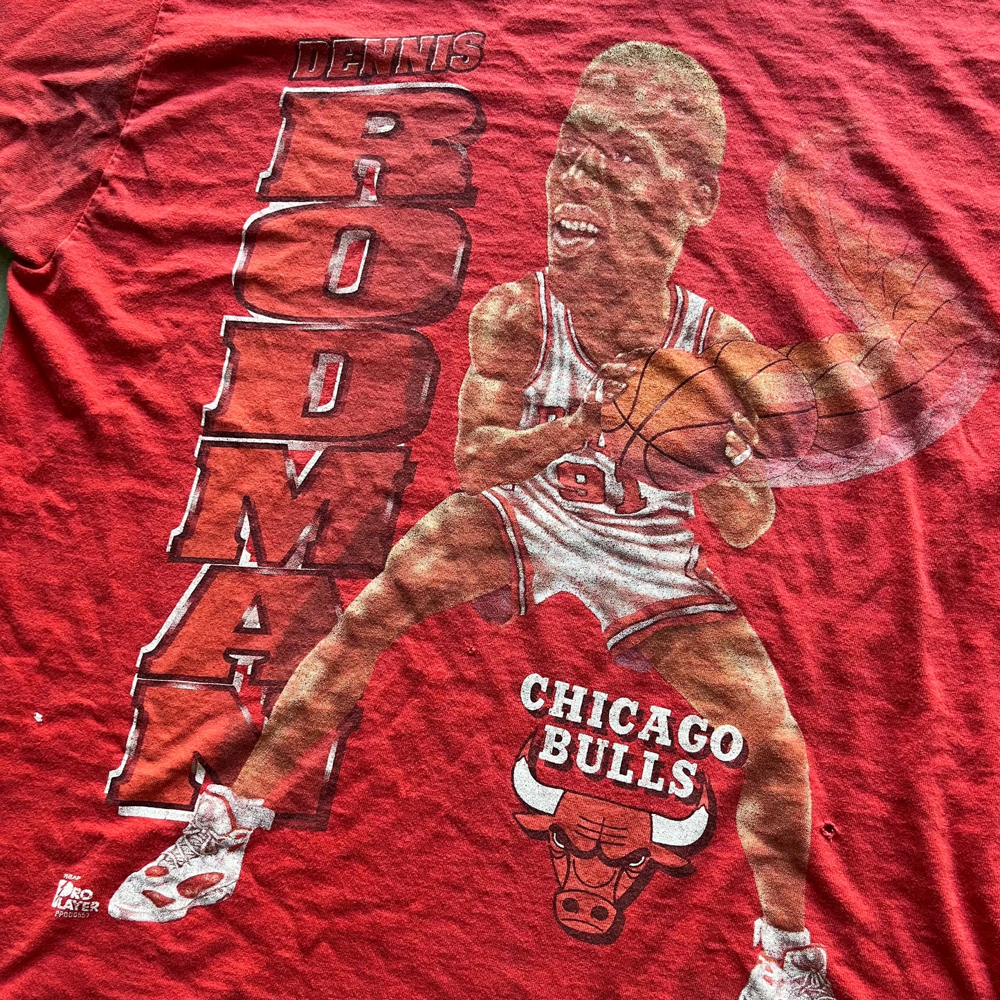 XL 90s Rodman Bulls Tee