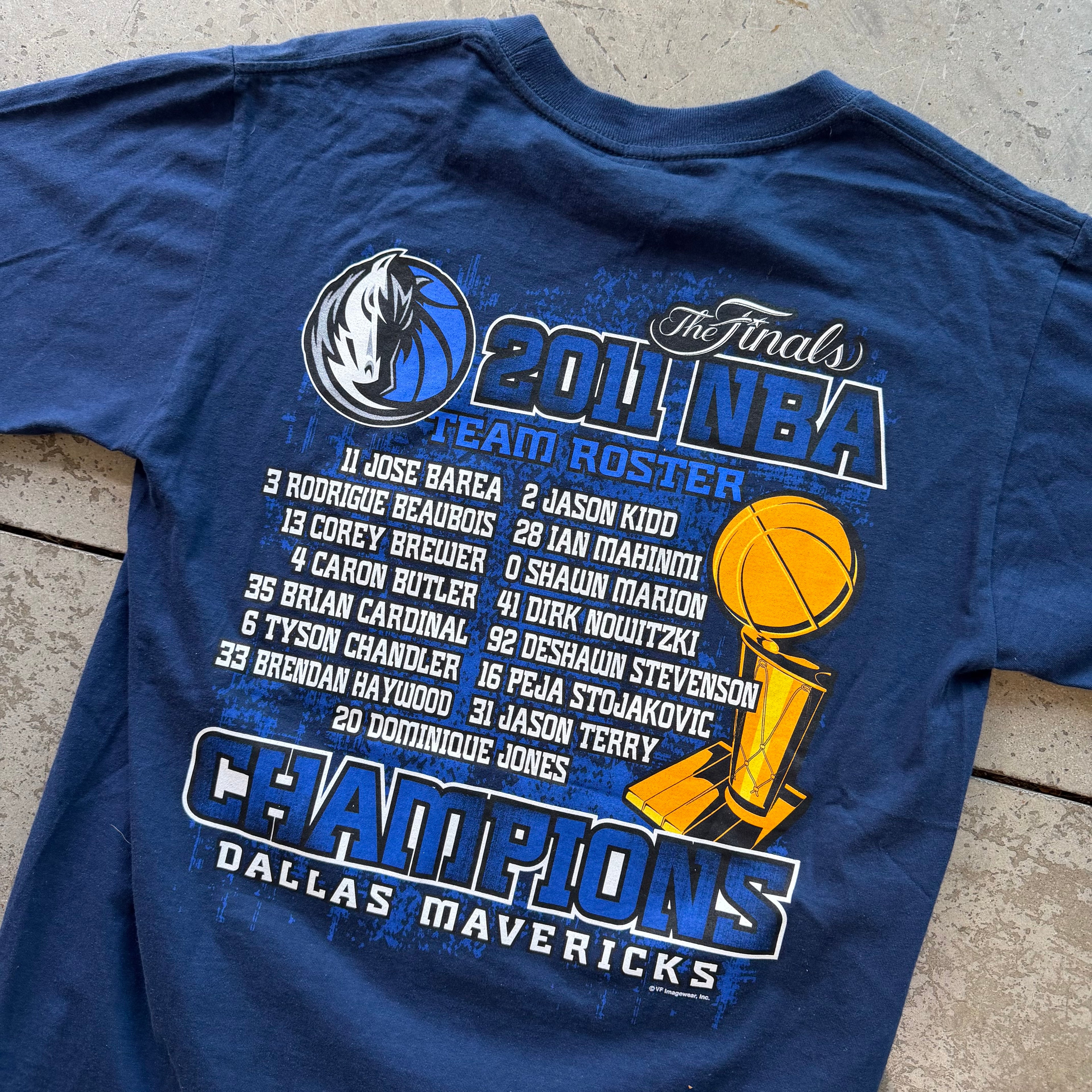 M 2011 Mavs Championship Tee