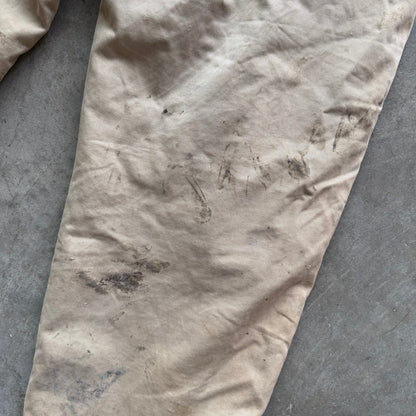 34x30 1940s Dickies Army Cloth Wool Lined Pants