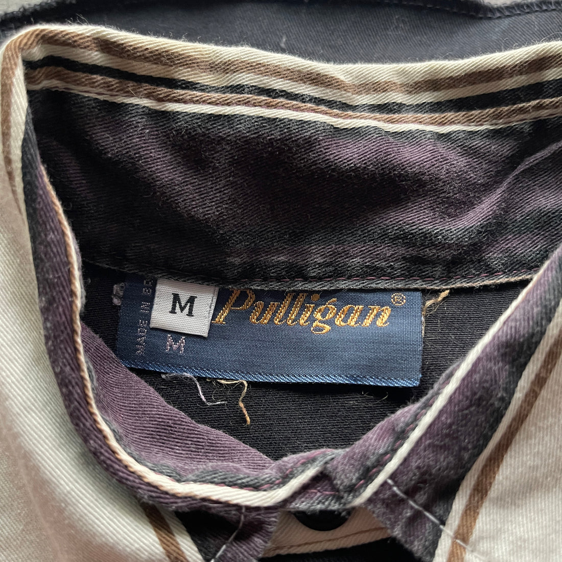 M 80s Western Button Up