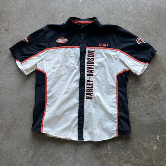 XL 00s Harley Work Shirt