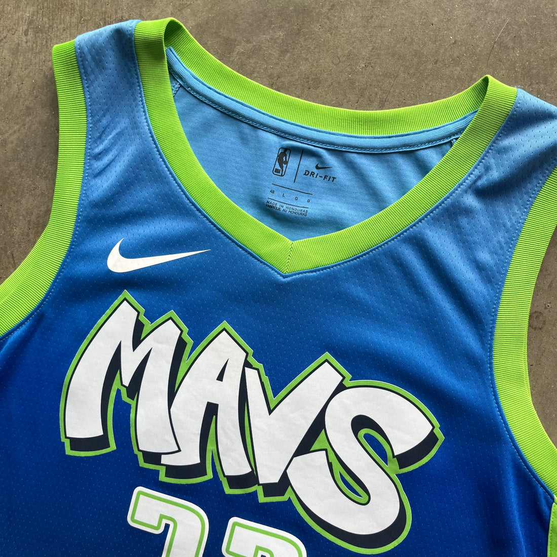 L Luka Doncic City Edition Mavs Jersey