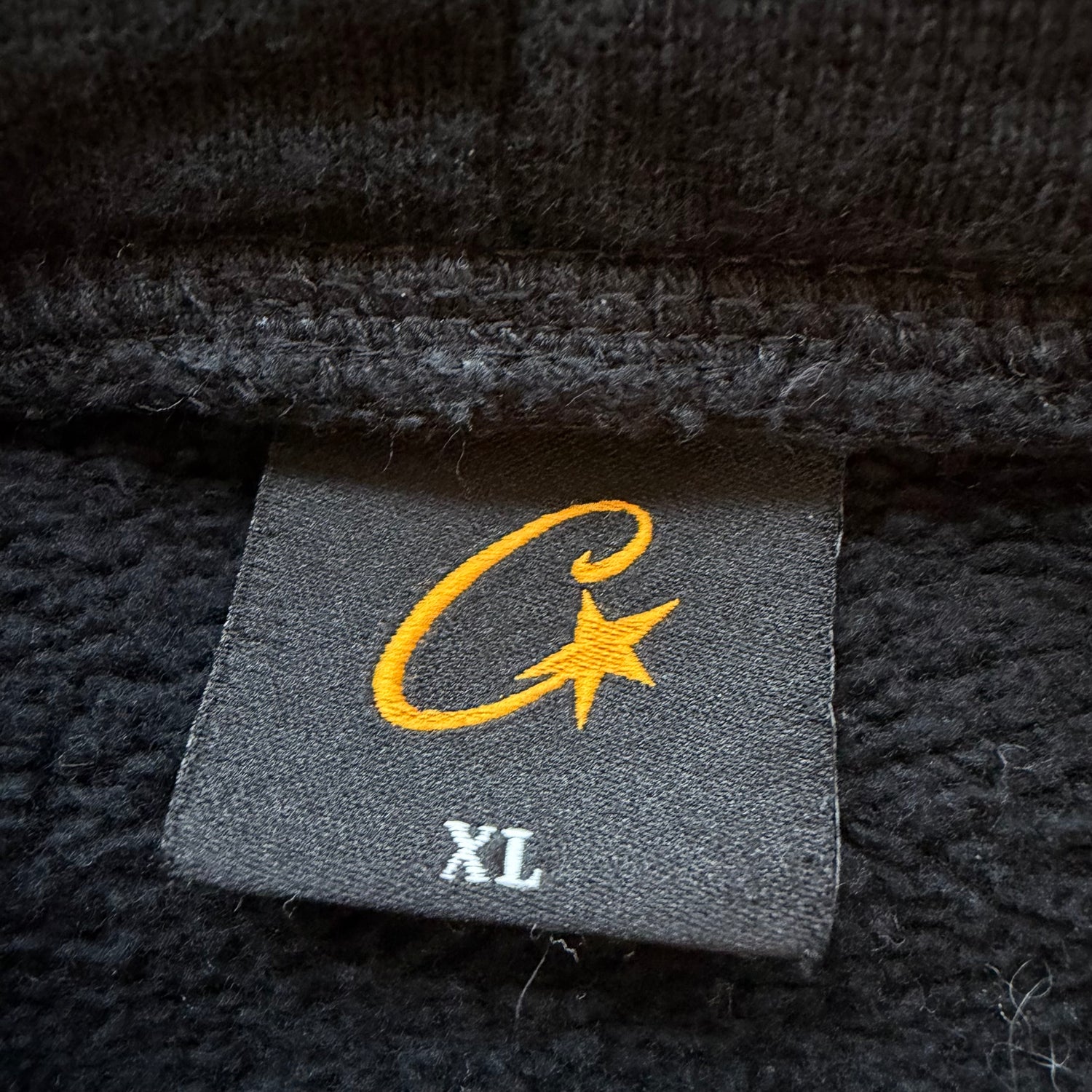 XL Corteiz Red Alcatraz Logo Hoodie