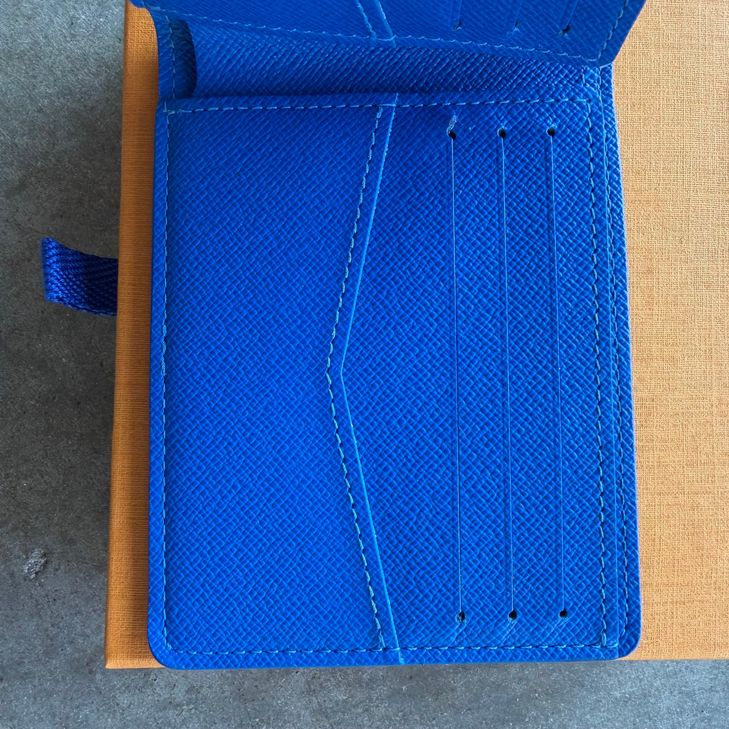 Louis Vuitton Slender Wallet Basketball Blue