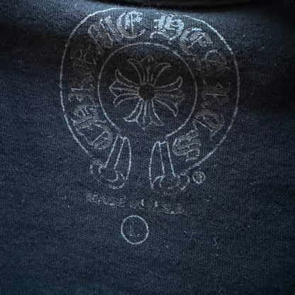 L Chrome Hearts Olive Neck Logo Tee