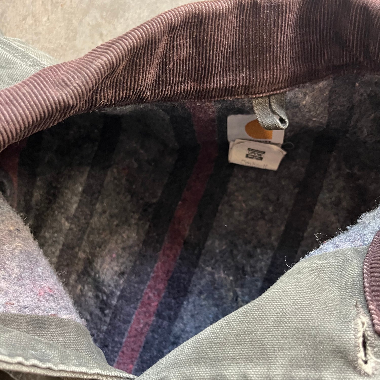 L 03 Blanket Lined Carhartt Chore Jacket