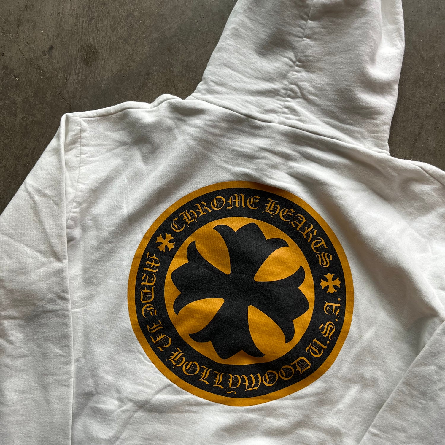 M Chrome Hearts Plus Logo Hoodie