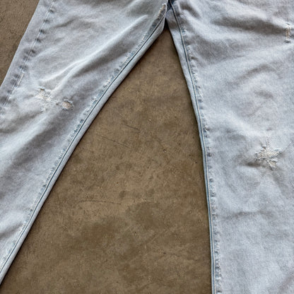 34x32 Off White Temperature Denim