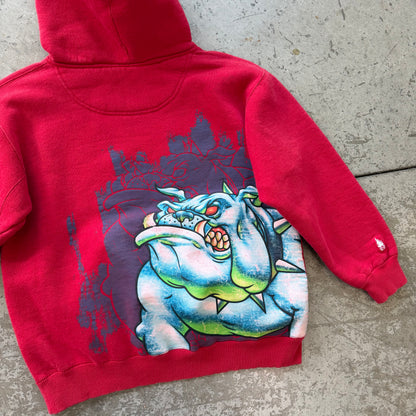 Y/L Y2K Jnco Bulldog Hoodie