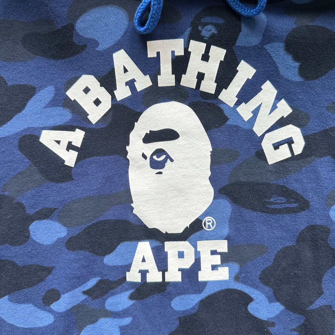 XXXL Blue Bape Hoodie