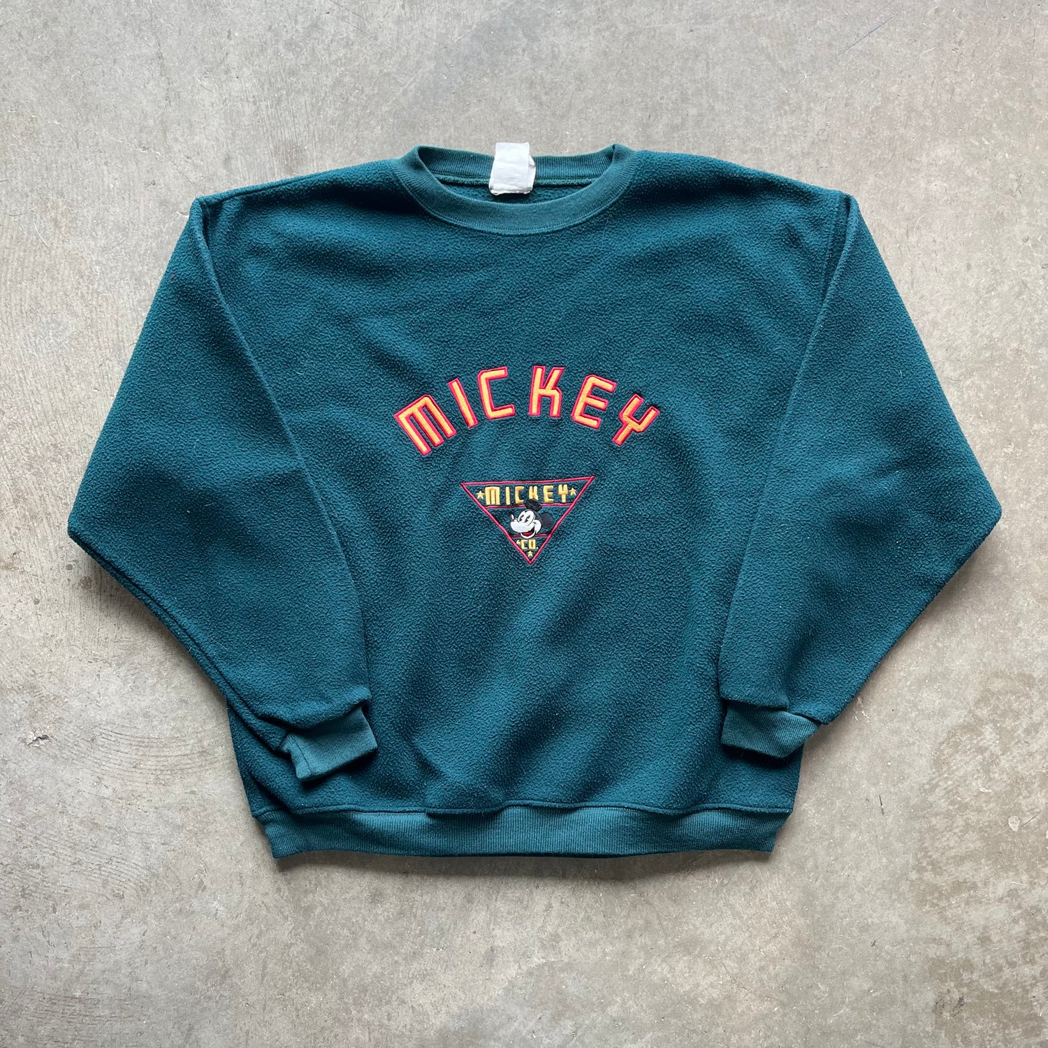 L 90s Mickey Fleece