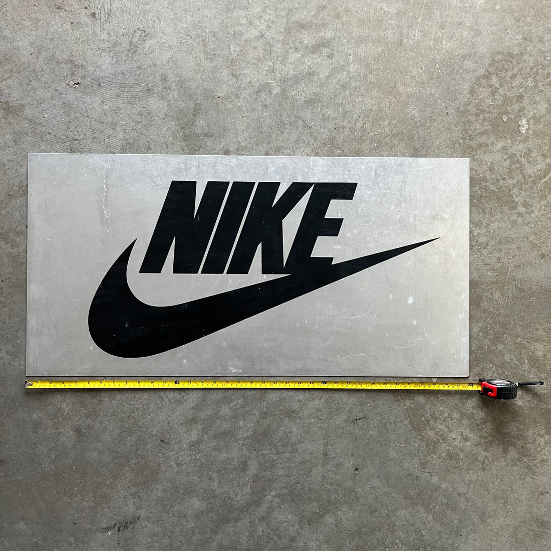 Sheet Metal Nike Store Display