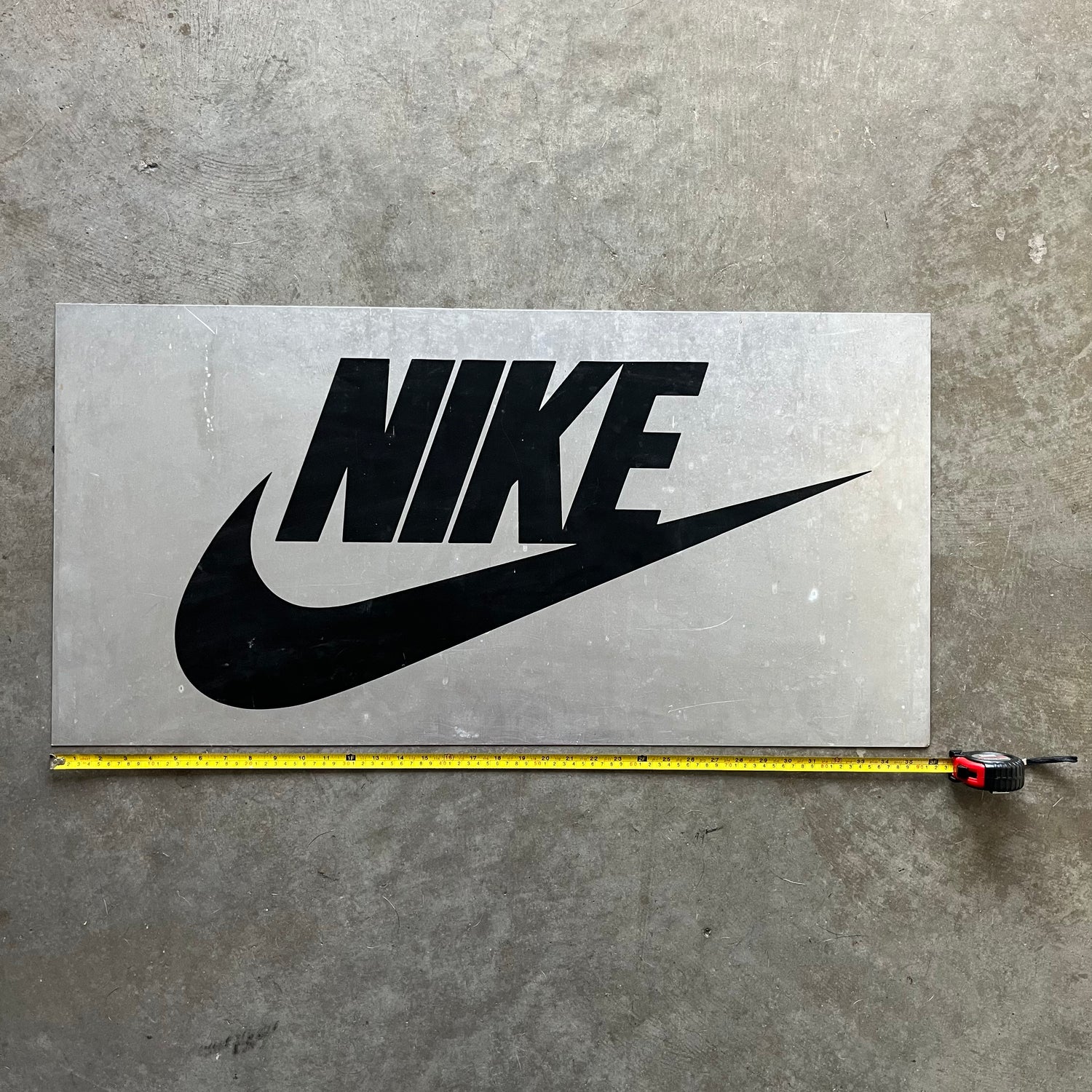 Sheet Metal Nike Store Display