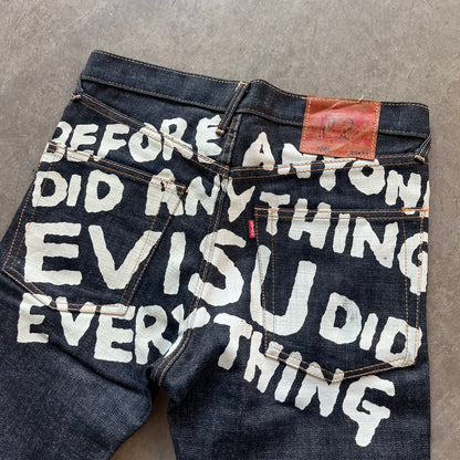 31x31 Evisu Spellout Jeans Selvedge