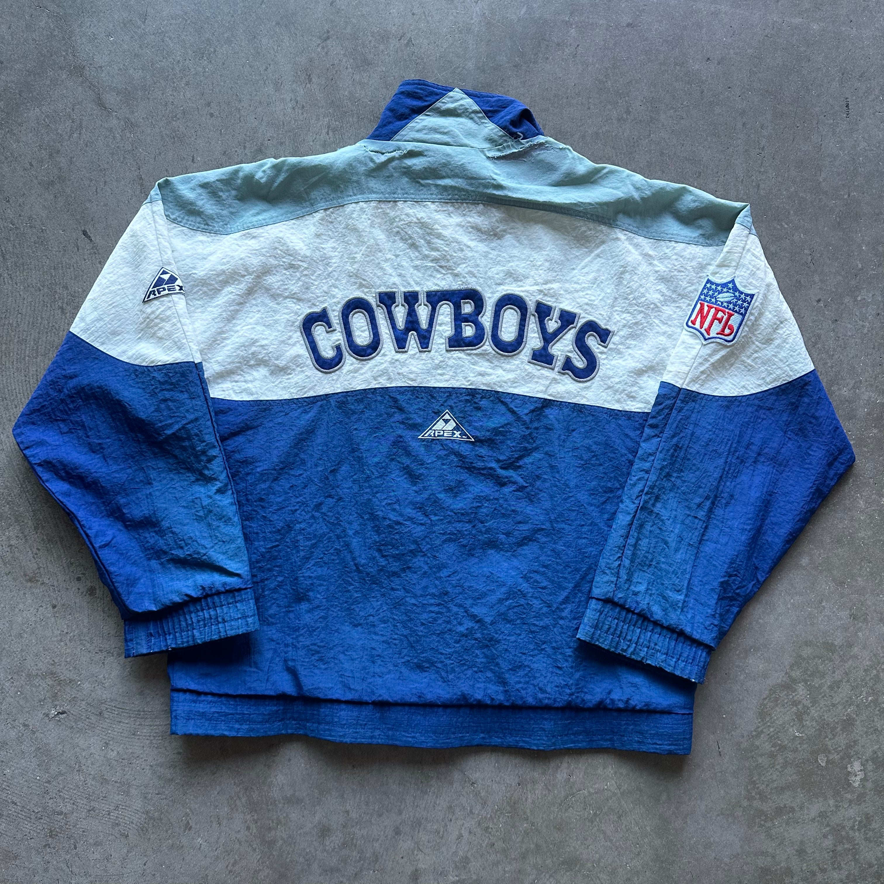 L 90s Thrashed Cowboys jacket