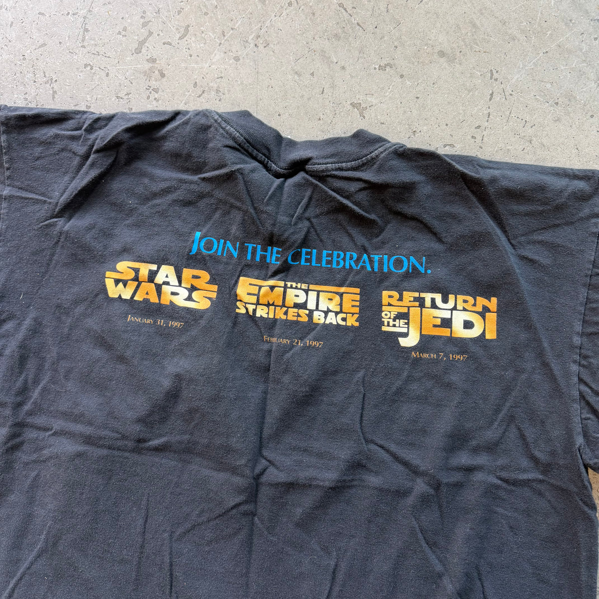 XL 97 Star Wars Trilogy Tee