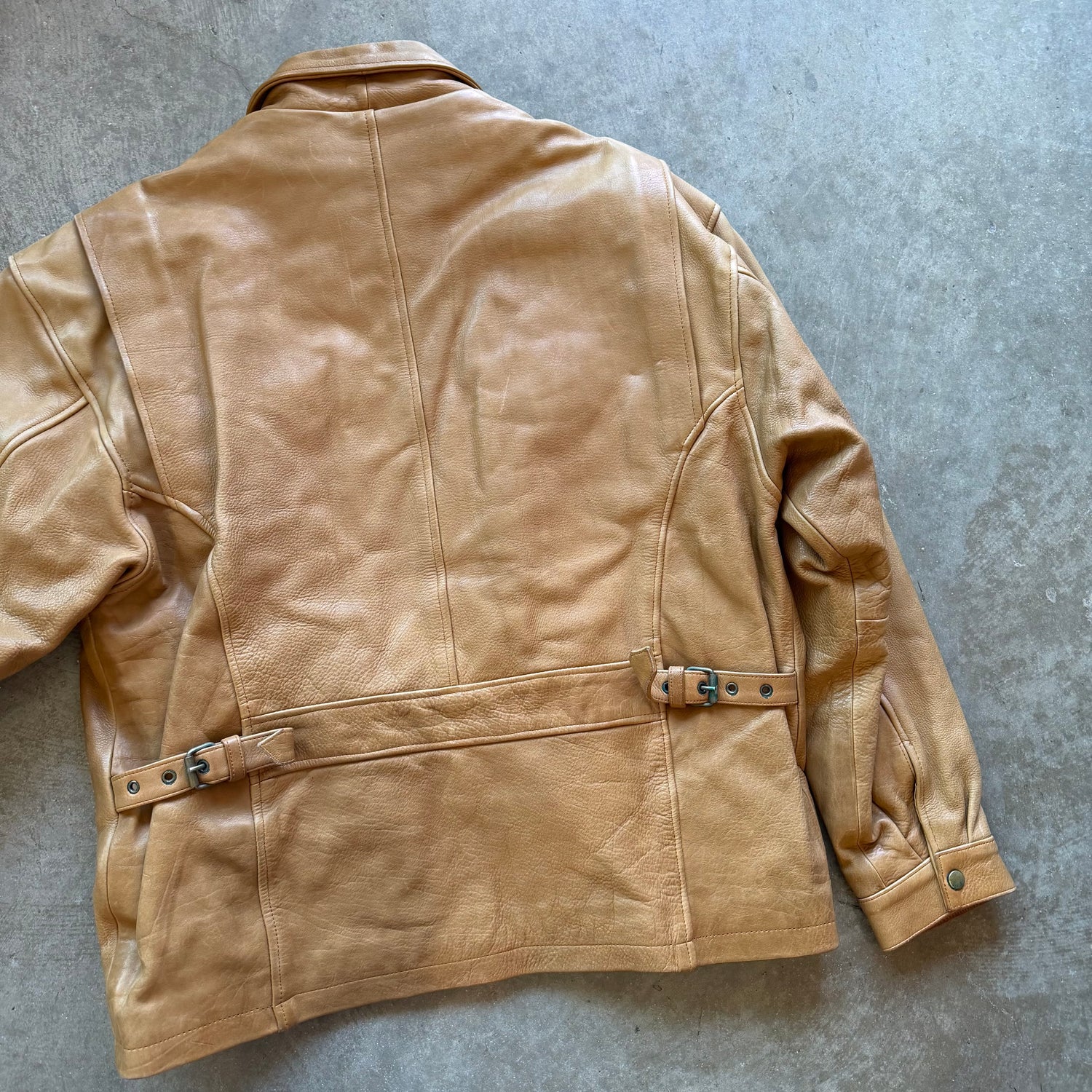 XL 90s Detachable Hudson Leather Jacket