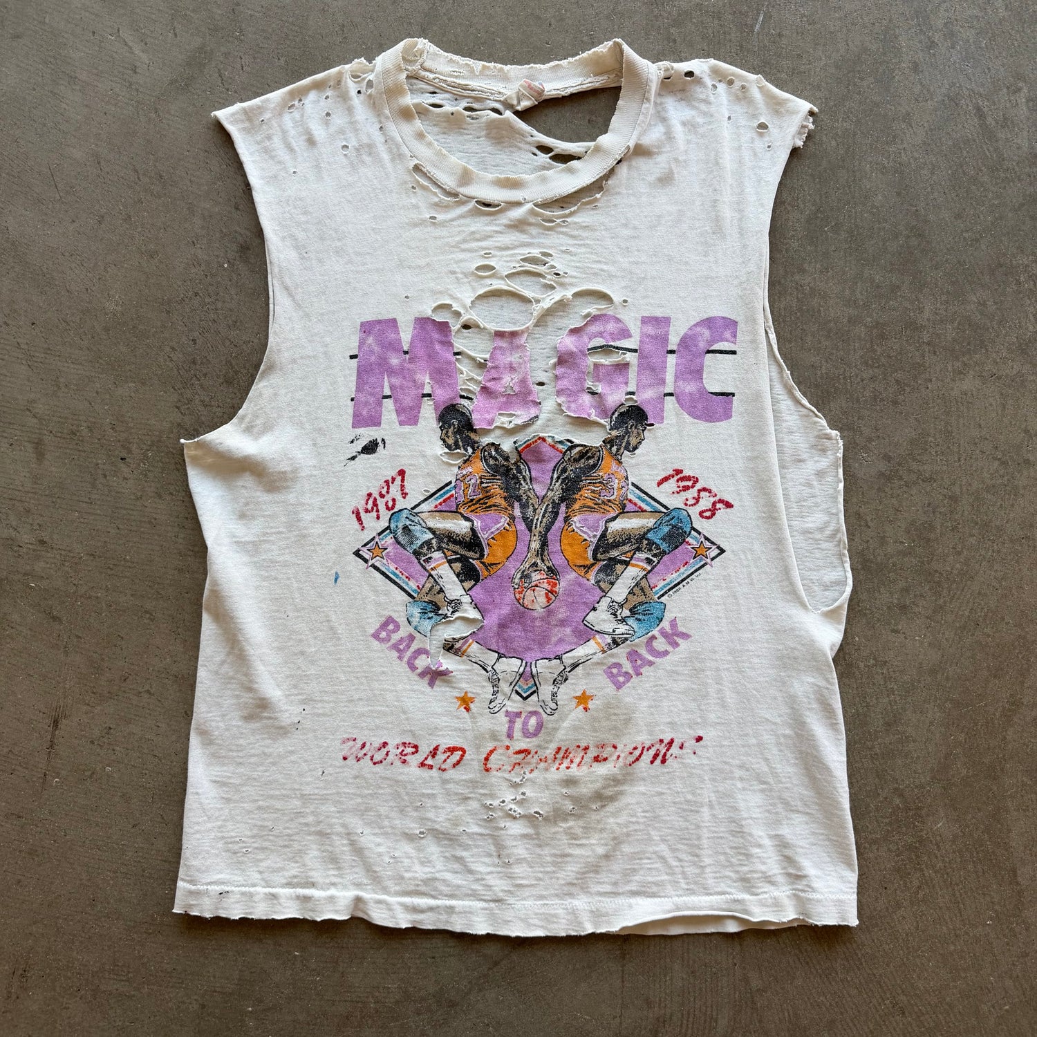 L Thrashed Magic Johnson Cutoff