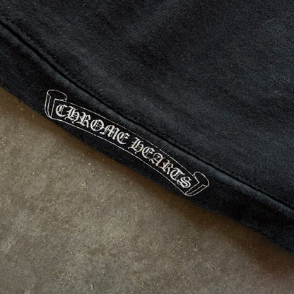 XL 90s Chrome Hearts Malibu Tee Black