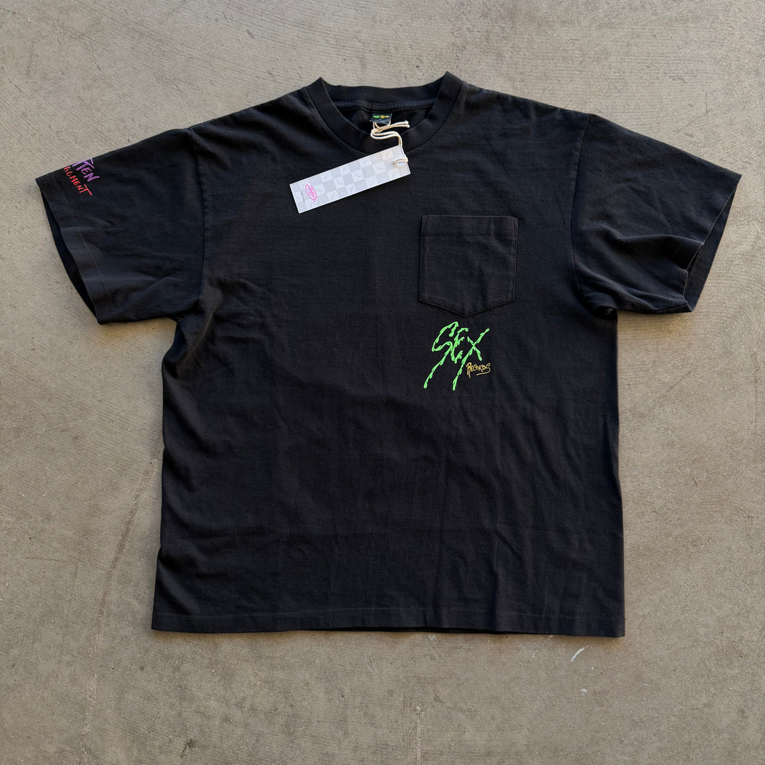M Matty Boy Sex Records Tee Black
