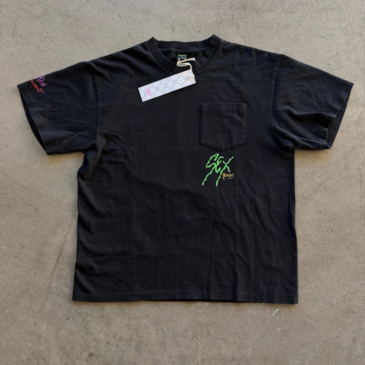 M Matty Boy Sex Records Tee Black