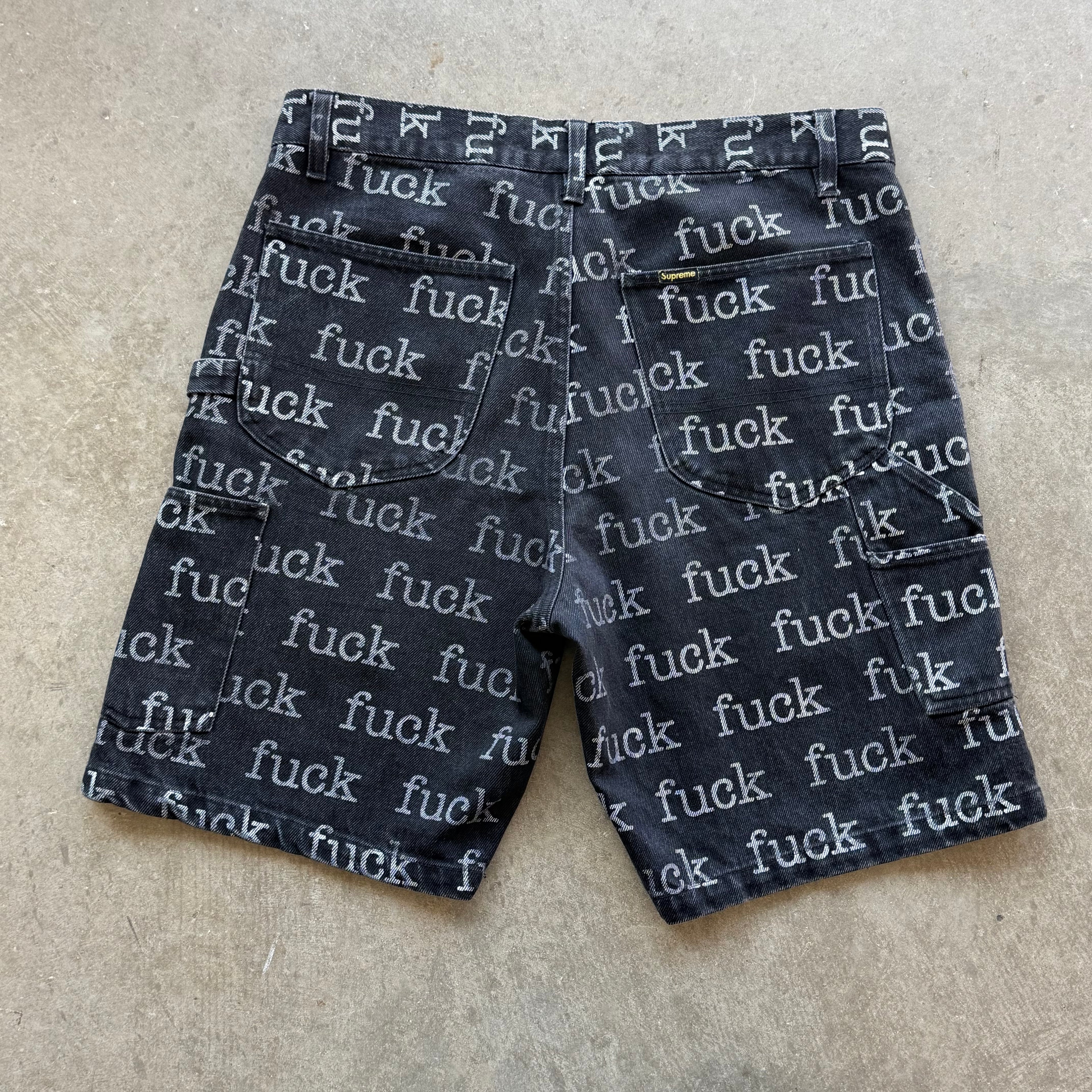 30W Supreme “F*CK” Shorts