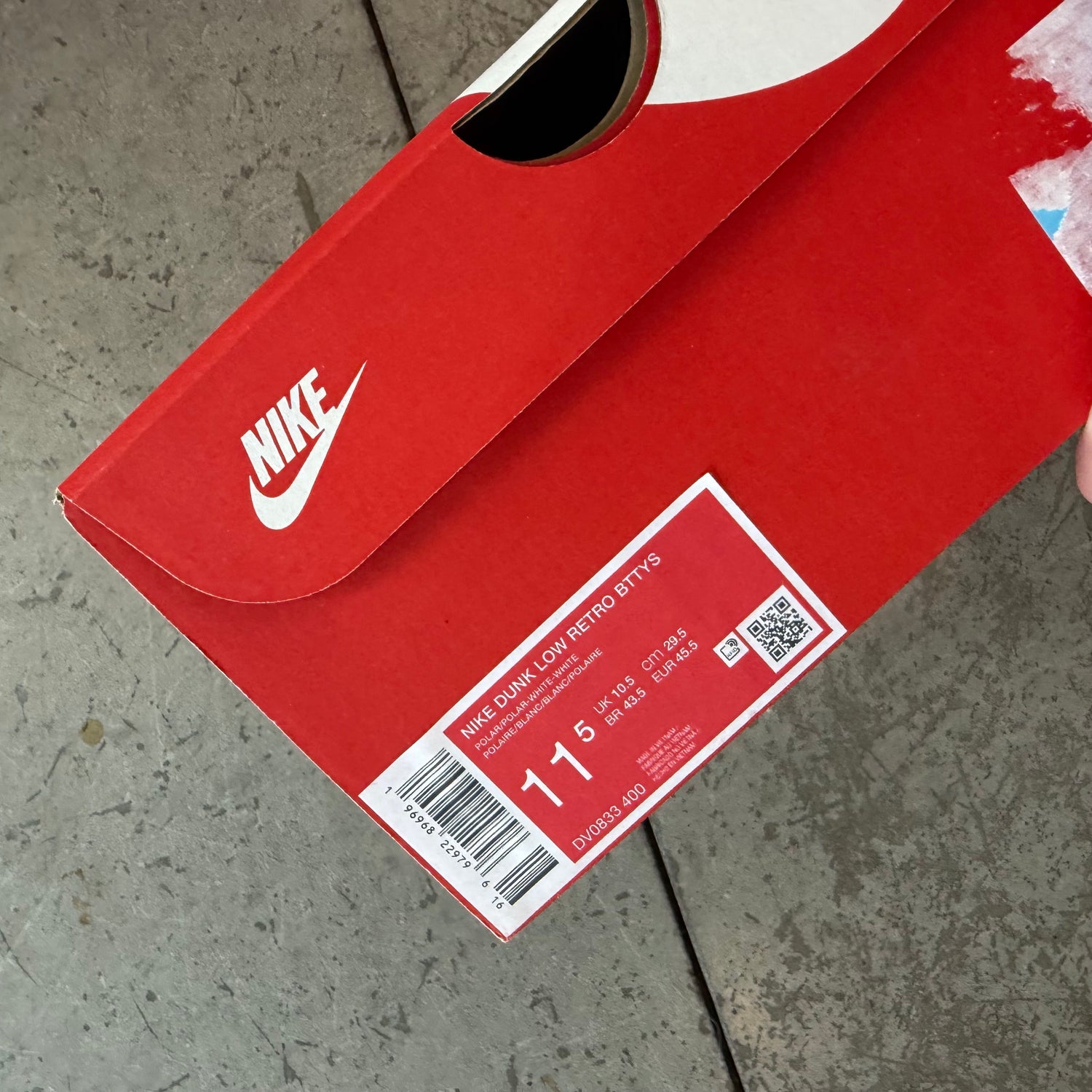 11.5 Nike Dunk Low Polar Blue