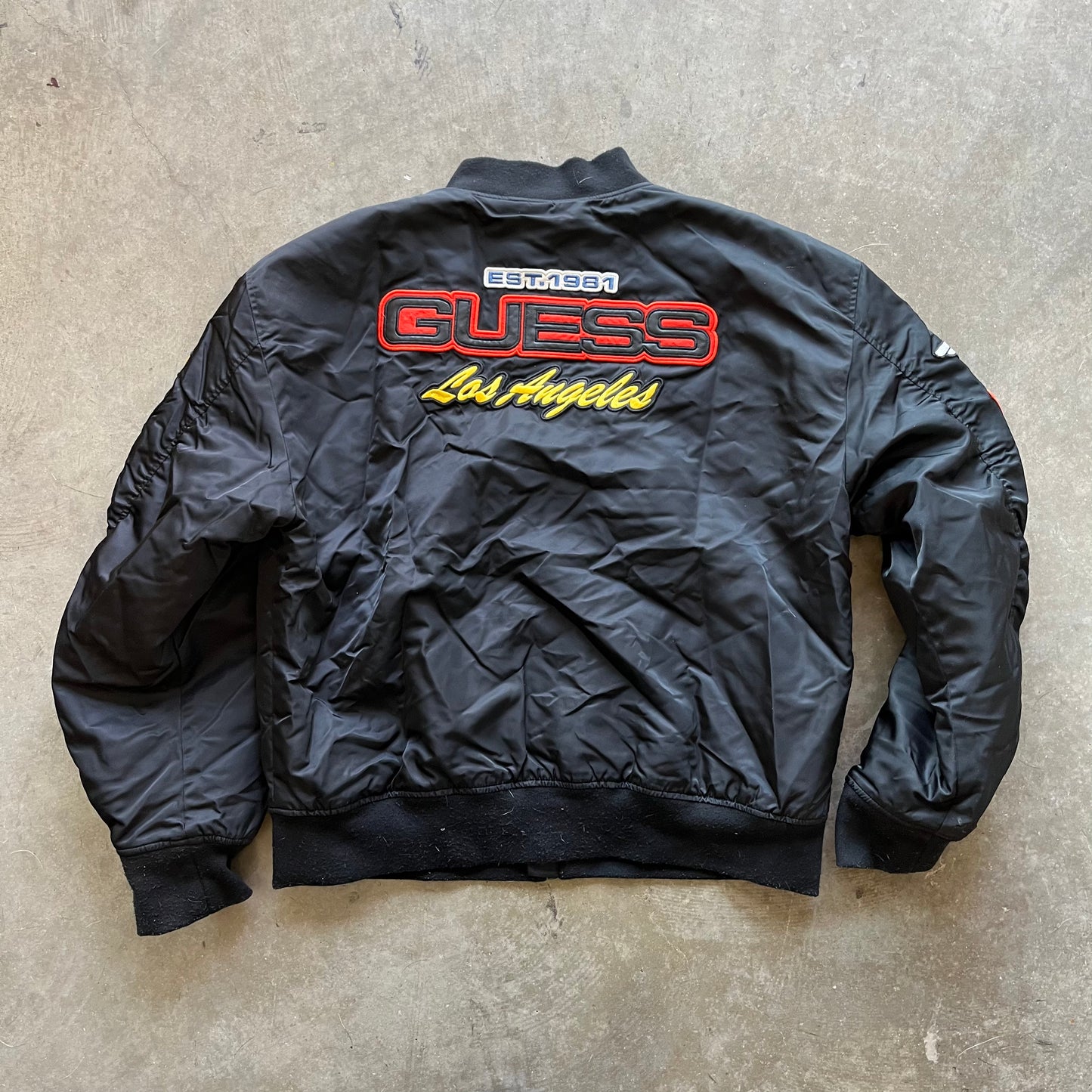 XL 00s Guess Bomber Jacket