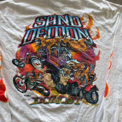 L 90s Sand Demon Biker Tee