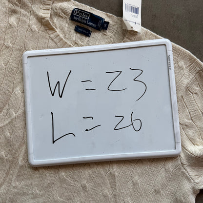 M Brand New Silk Polo Sweater