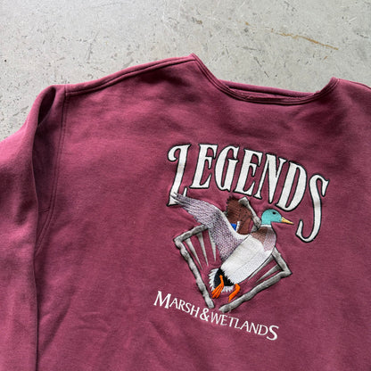XL 90s Duck Crewneck