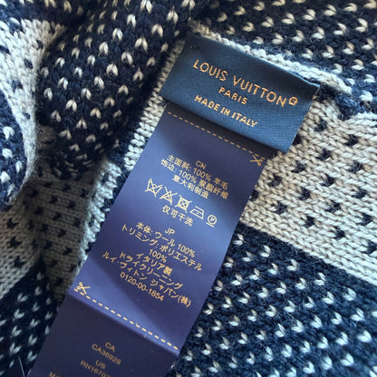 Louis Vuitton Damien Heritage Beanie Navy