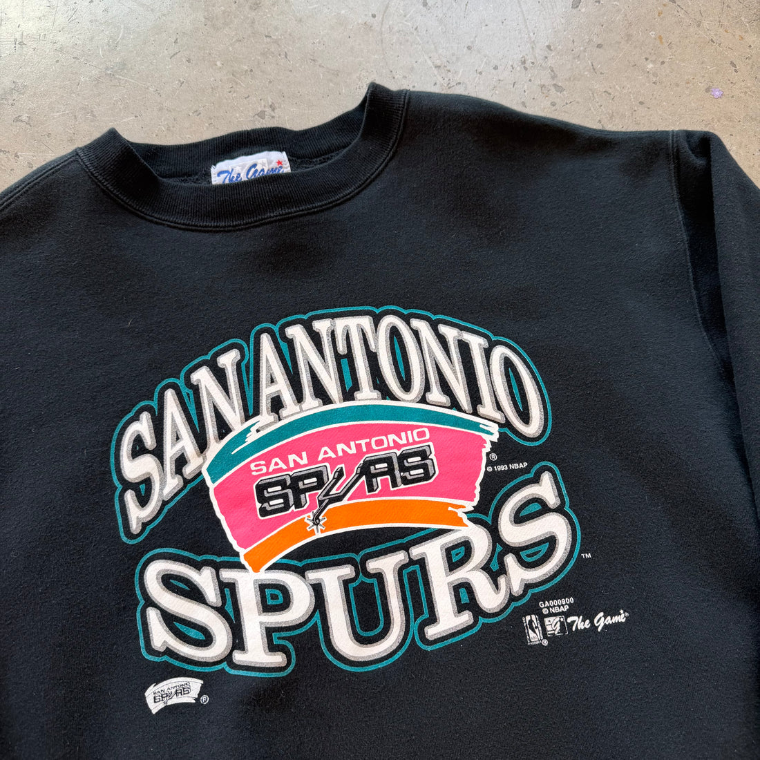 L 90s San Antonio Spurs Crewneck
