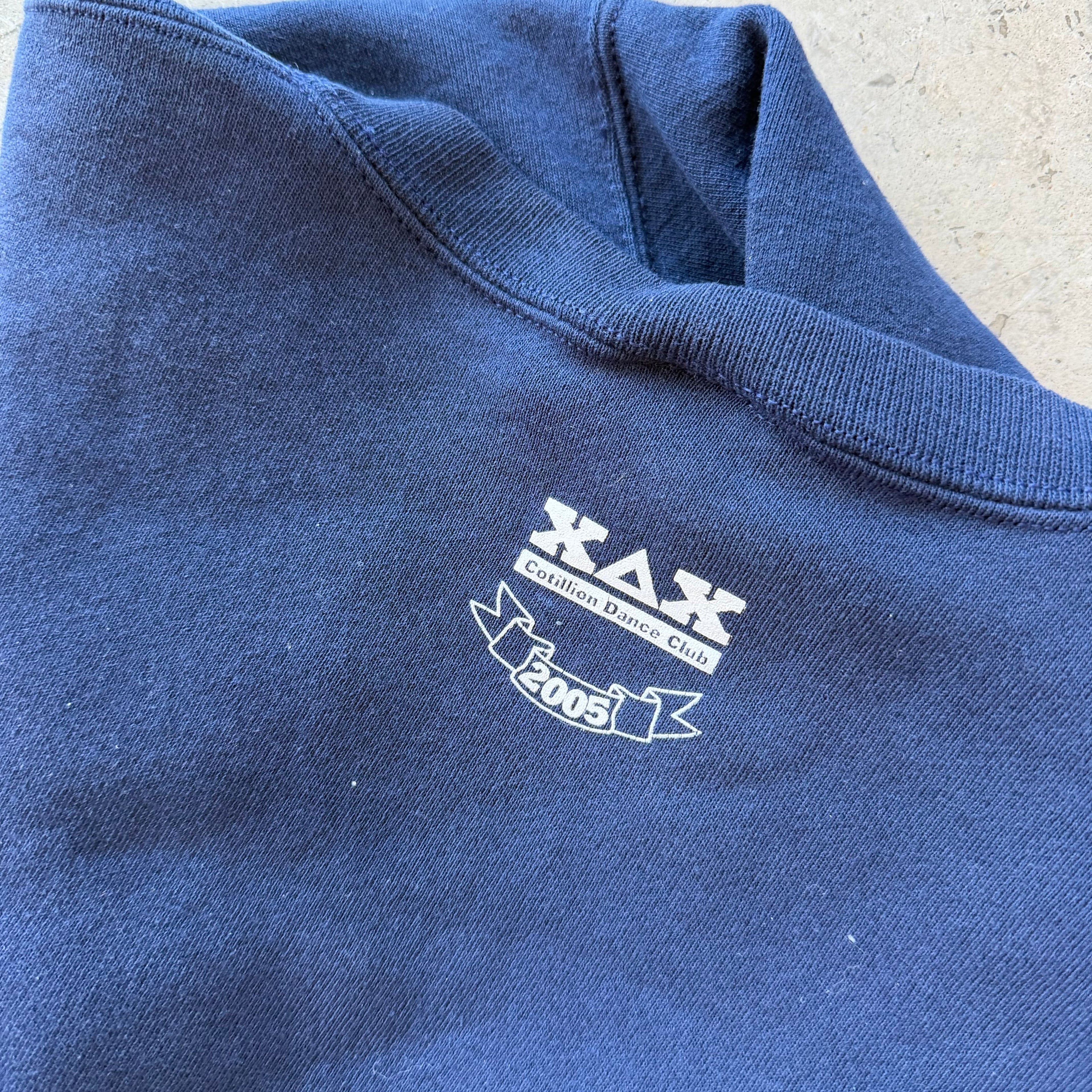 XL 00s Animal House College Crewneck