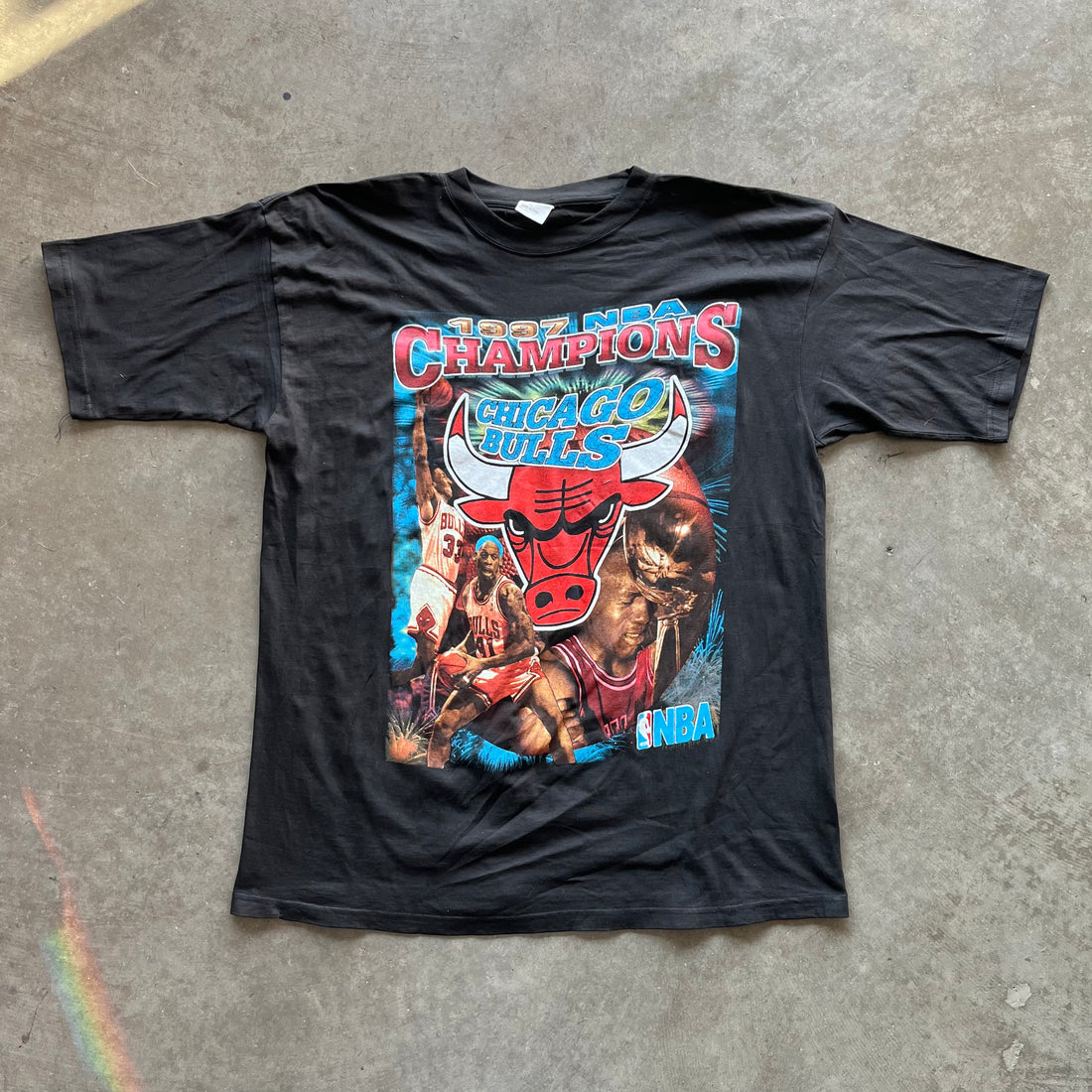 XXL 90s Bootleg Bulls Rap Tee