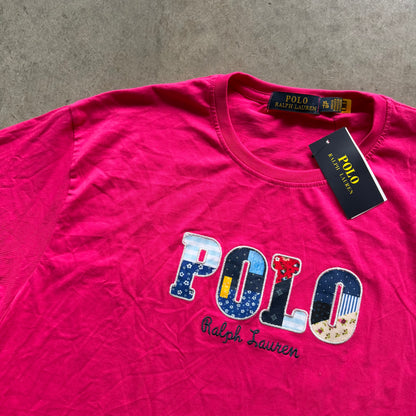 XL Pink Polo Tee