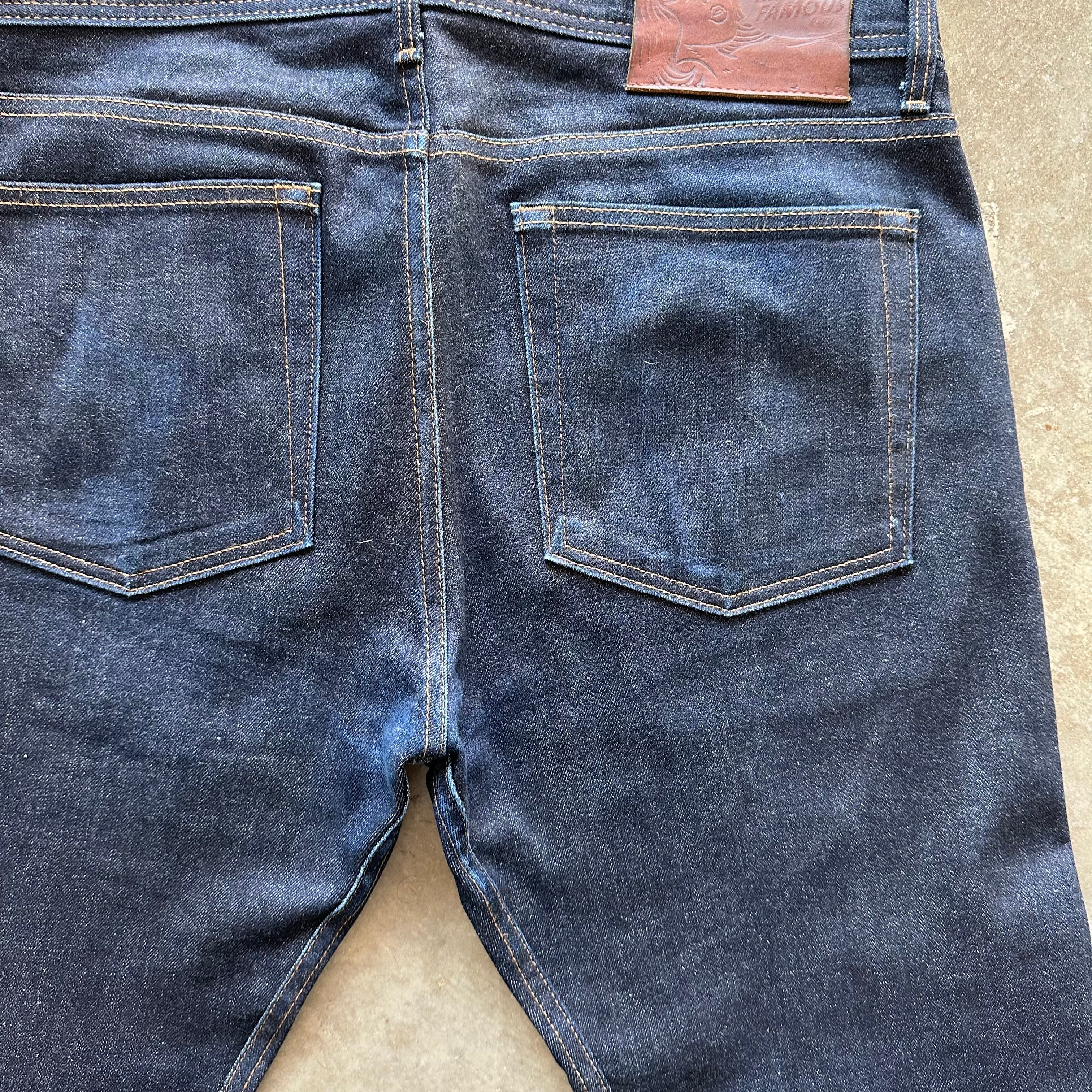 36x34 Naked and Famous Selvedge Denim