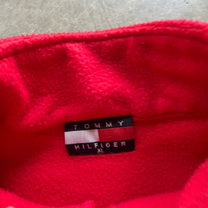 XL 90s Tommy Hilfiger Fleece Quarter Zip