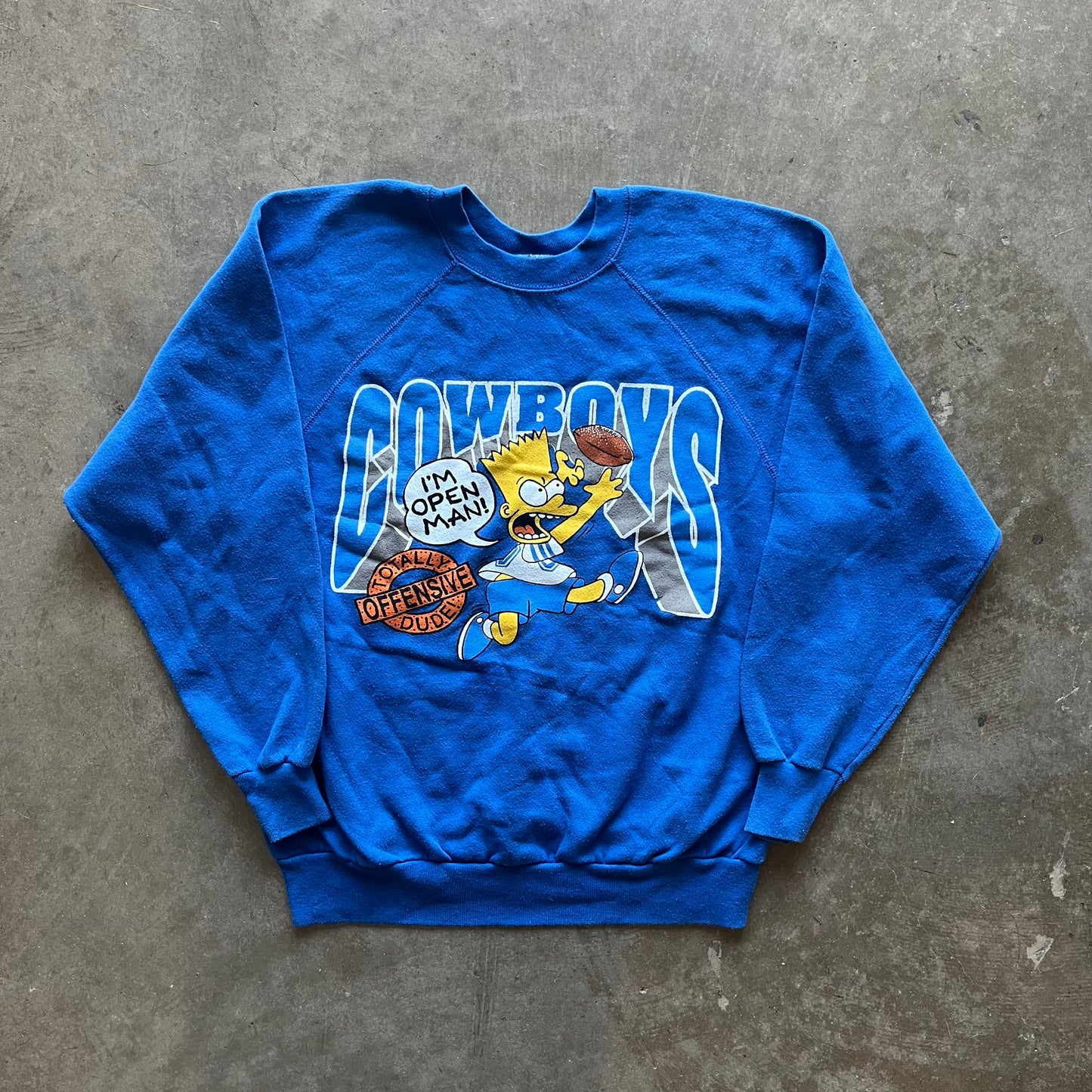 M 90s Bootleg Cowboys Crewneck