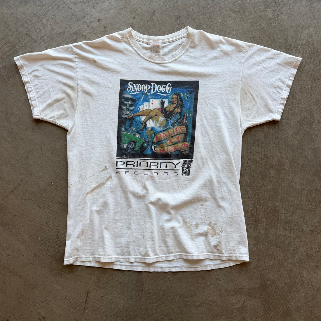 XL 00s Snoop Dogg Priority Records Tee