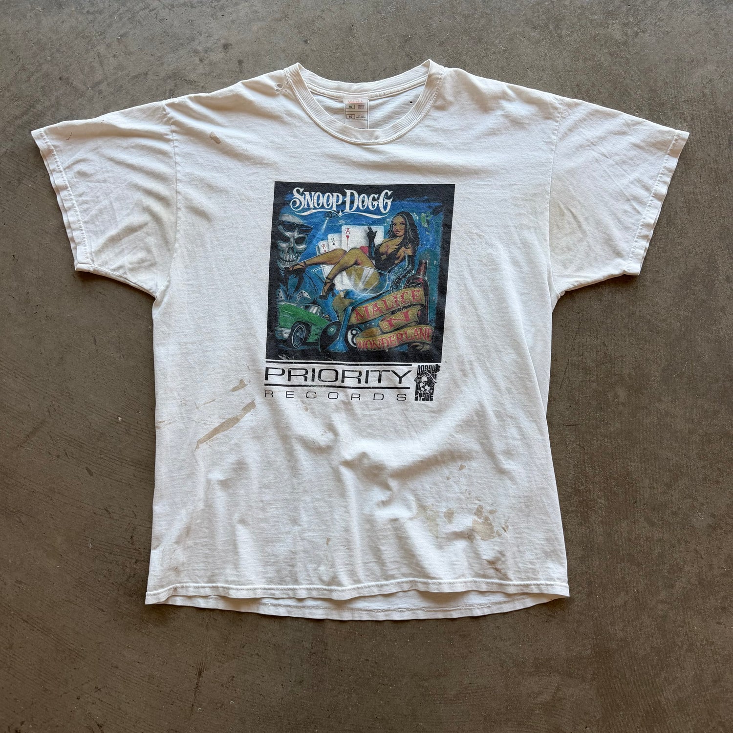 XL 00s Snoop Dogg Priority Records Tee