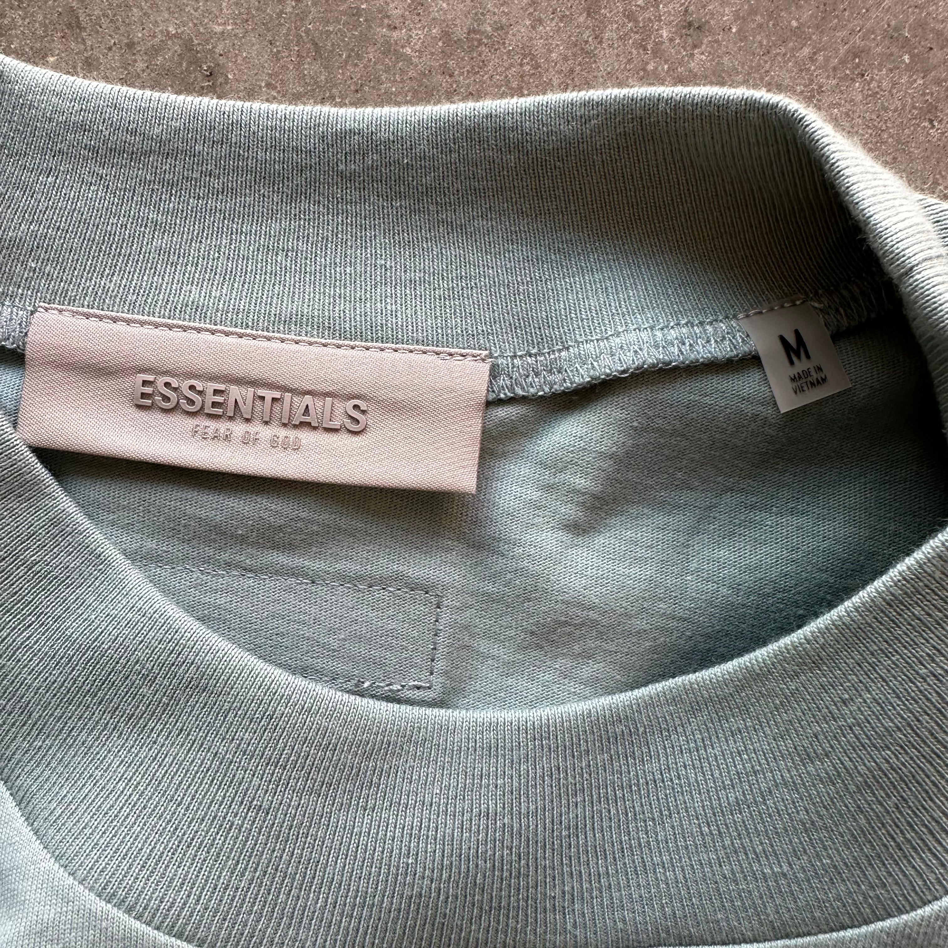 M Fear of God Essentials Tee Seafoam