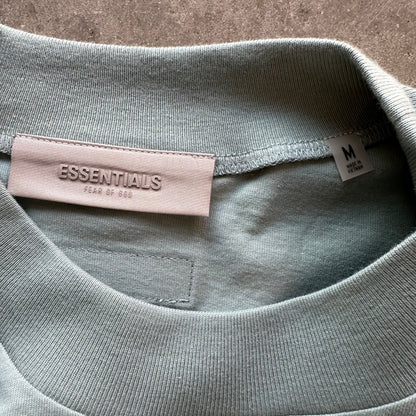 M Fear of God Essentials Tee Seafoam