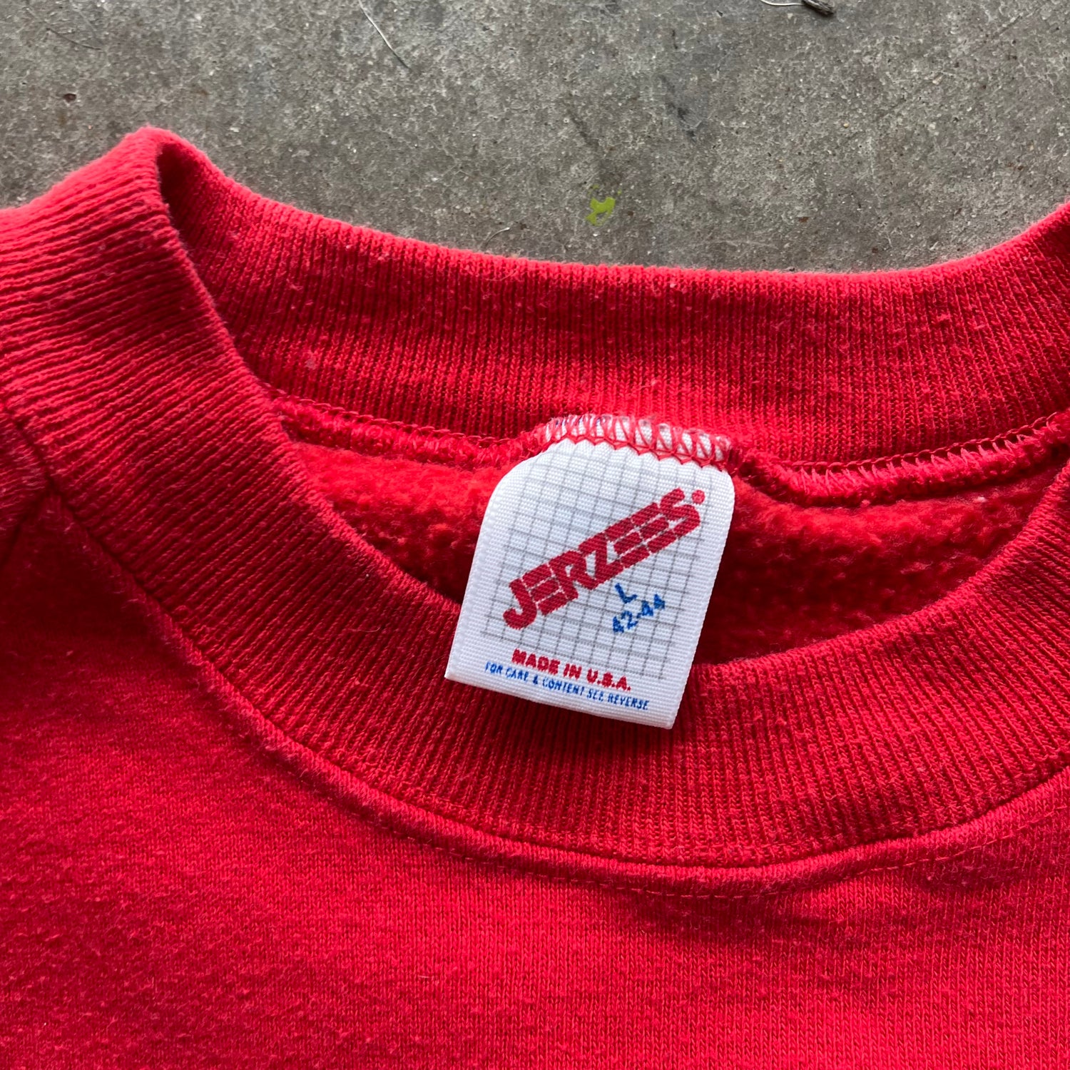 L 80s Jack Daniels Band Crewneck